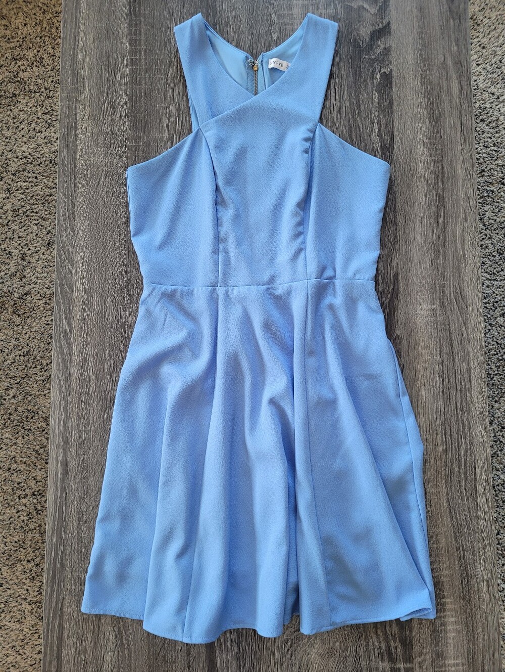 HYFVE Light Blue Sleeveless Dress